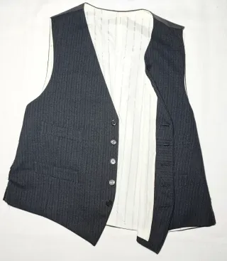 Gilet gessato