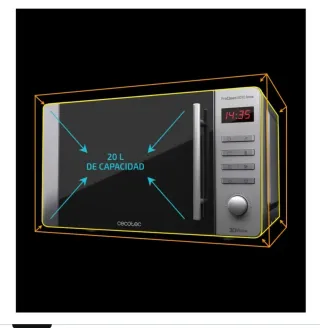 Microondas Cecotec ProClean 5010 Inox