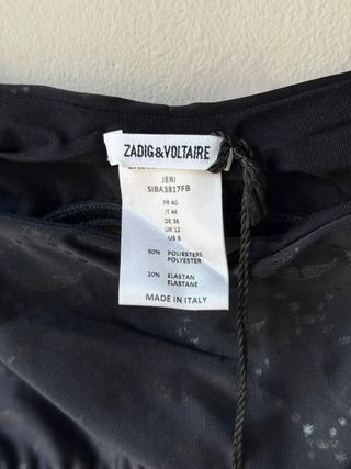 Zadig & Voltaire Bikini Brassiere Iconique Noir
