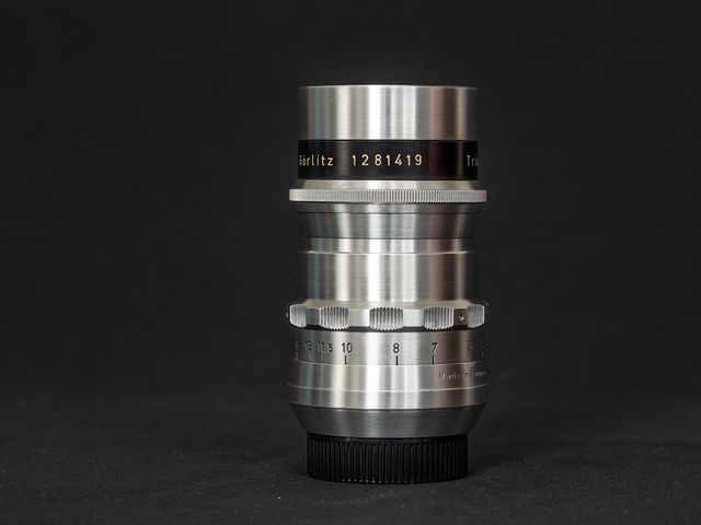 Meyer-Optik Görlitz Trioplan 2,8/100 mm V rosso