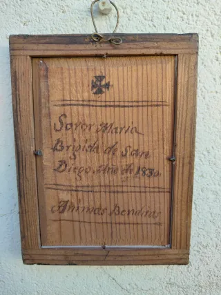 Grabado Virgen del Socorro 1830