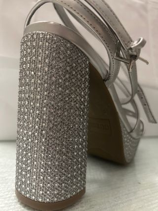 Sandalias Guess Plata