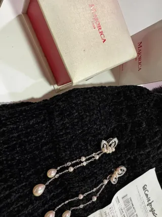 Pendientes Majorica Danzarina Perlas y Circonitas