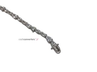 pulsera plata 925mm con piedra con circonita