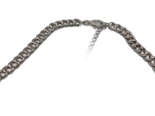 cadena plata 925mm con piedra con circonita 19.5cm