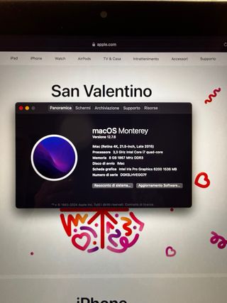 iMac 21.5 Retina 4K Late 2015 SSD