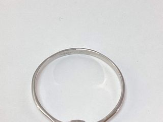 anillo oro 18k con piedra con circonita