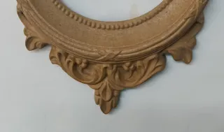 Pareja marcos vintage con águila imperial