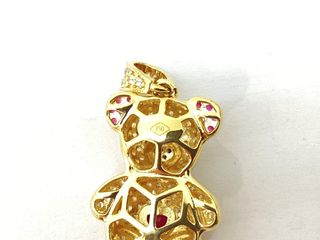 colgante oro 18k con piedra