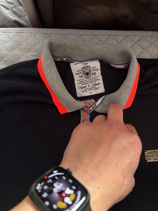 Polo Peter Cook azul marino