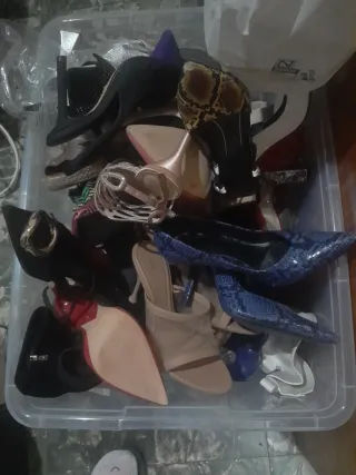 Lote de Zapatos de Tacón Variados