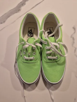 Zapatillas Vans Verdes Talla 38 Nuevas