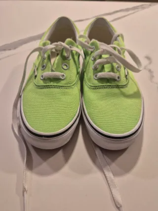 Zapatillas Vans Verdes Talla 38 Nuevas