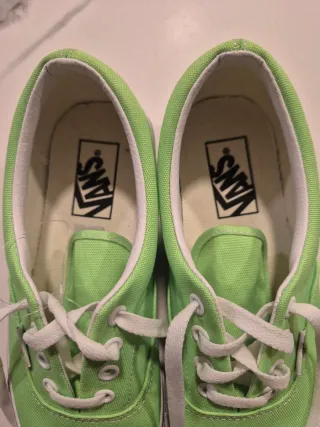 Zapatillas Vans Verdes Talla 38 Nuevas