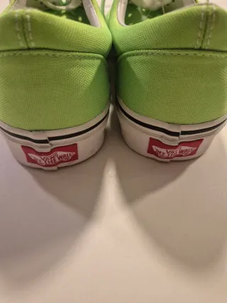 Zapatillas Vans Verdes Talla 38 Nuevas