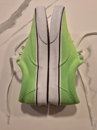 Zapatillas Vans Verdes Talla 38 Nuevas
