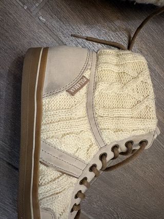 Zapatillas Pull and Bear efecto lana