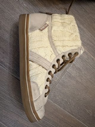 Zapatillas Pull and Bear efecto lana