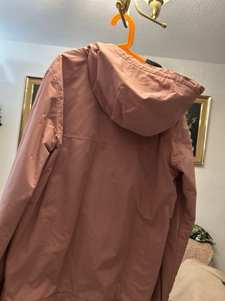 Cortavientos Anorak Carhartt Rosa Claro