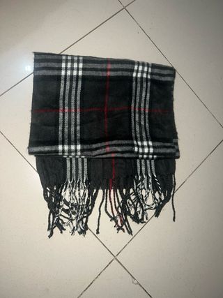 Bufanda/pañuelo Burberry Cuadros Gris/negro