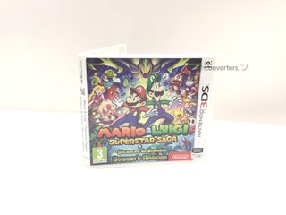 mario & luigi super star saga + bowser's minions 3ds