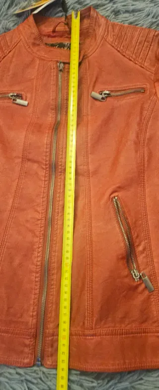 Chaqueta Koroshi sintética roja