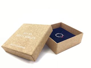 anillo plata 925mm con piedra con circonita