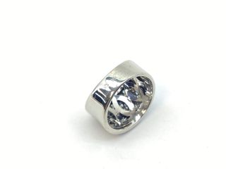 anillo oro 18k con piedra con circonita