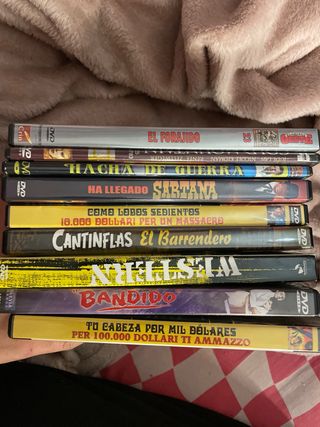 Lote 90 DVDs Películas Western (Español)