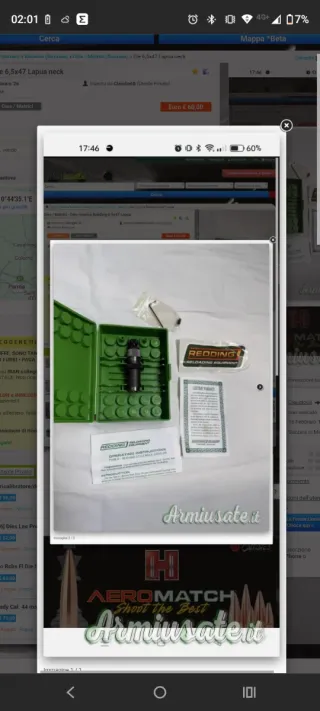 Dies 6,5x47 Lapua neck Redding