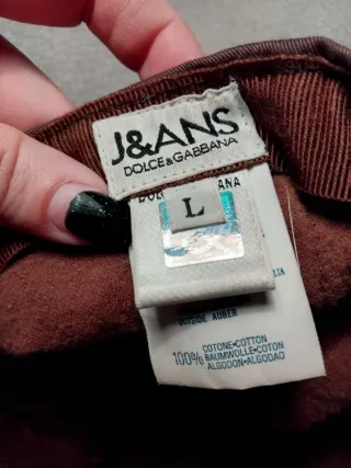 Cappellino Dolce & Gabbana unisex marrone e grigio