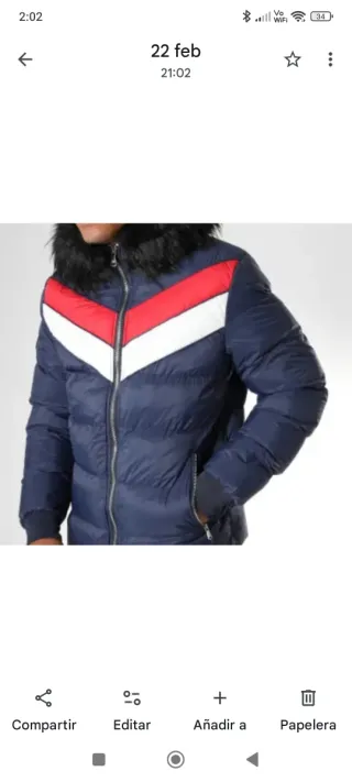 Chaqueta Project X Paris azul y roja