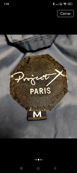 Chaqueta Project X Paris azul y roja