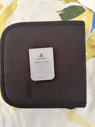 Funda Disquetera PlayStation Negra