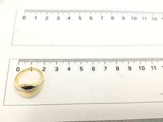anillo oro 18k con piedra con circonita t. 13 (16,88 mm)