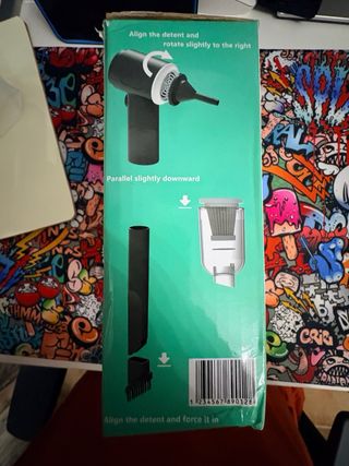 Mini aspirapolvere e soffiatore 3 in 1 Nuovo