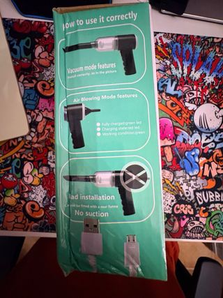 Mini aspirapolvere e soffiatore 3 in 1 Nuovo