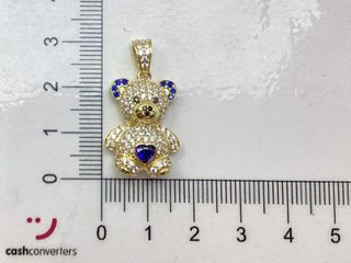 colgante oro 18k con piedra