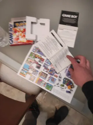 Pokemon Edizione Rossa Game Boy Originale