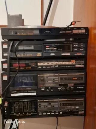 Set Hi-Fi: Giradischi, CD, Cassette, EQ