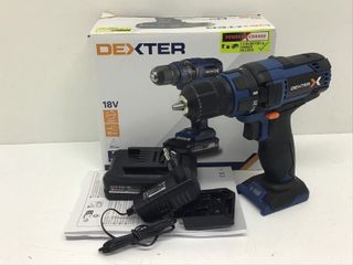 taladro a bateria dexter dt-cd 18/35 li