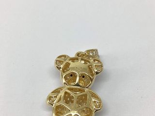 colgante oro 18k con piedra