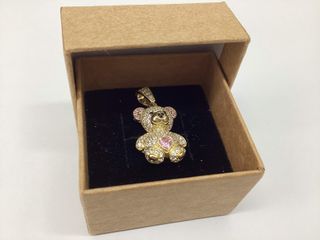 colgante oro 18k con piedra