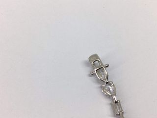 pulsera plata 925mm con piedra con circonita