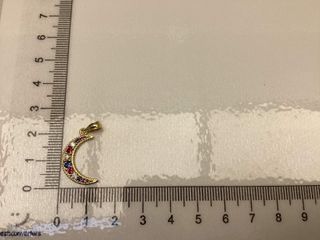 colgante oro 18k con piedra