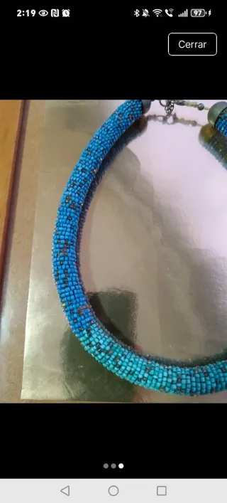 Collar o gargantilla de cuentas