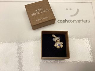 colgante oro 18k con piedra