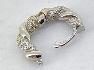 argollas plata 925mm