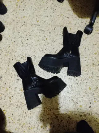 Botas SLY Plataforma Mujer Talla 39