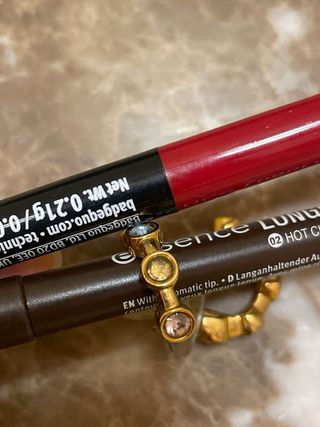 Pendientes Aro Swarovski Dorados